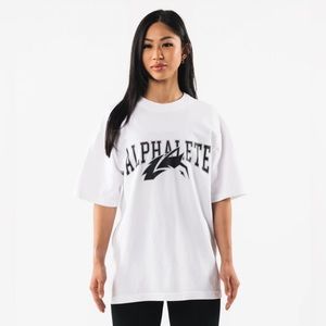 UNISEX WOLF HEAD TEE - BLACK WHITE - MEDIUM